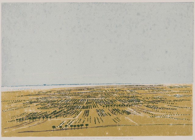 Robert Förch Linolschnitt