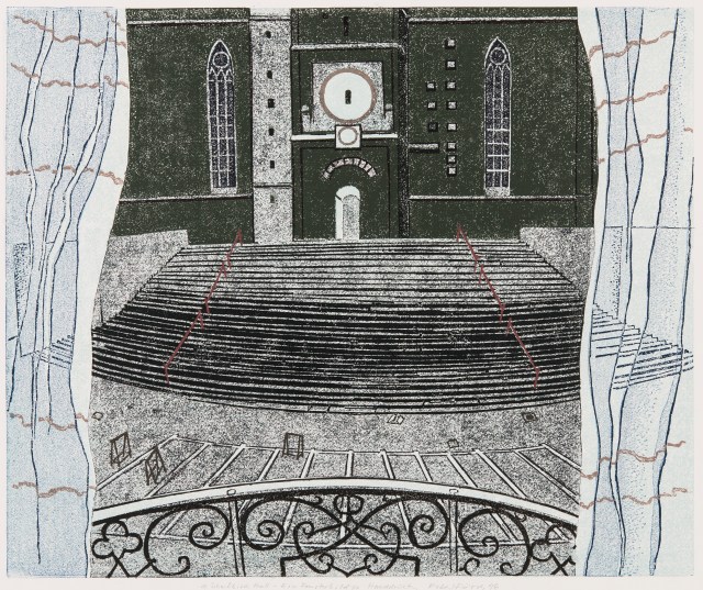 Robert Förch Linolschnitt